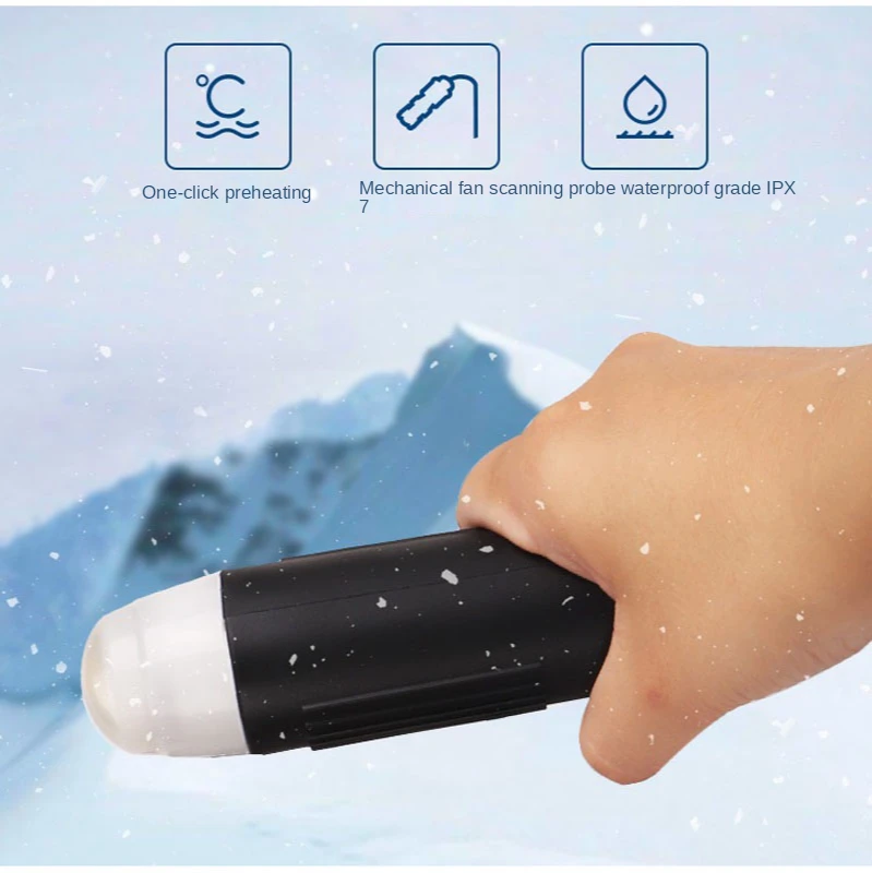 Livestock Ultrasound Pregnancy - Economical 1800A Portable Veterinary Ultrasound Scanner,