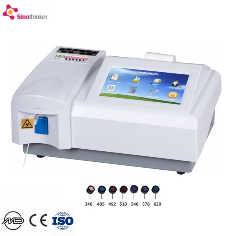Veterinary Blood Analyzer - Open‑System Semi‑Automatic Blood Chemistry Analyzer Testing