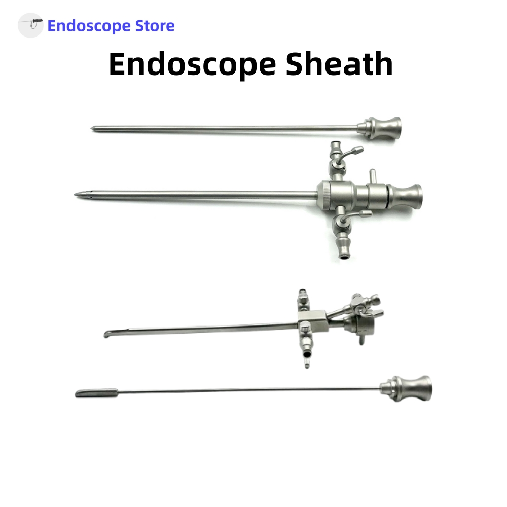 Veterinary Otoscope - Medical Rigid Endoscope Sheath Obturator Trocar