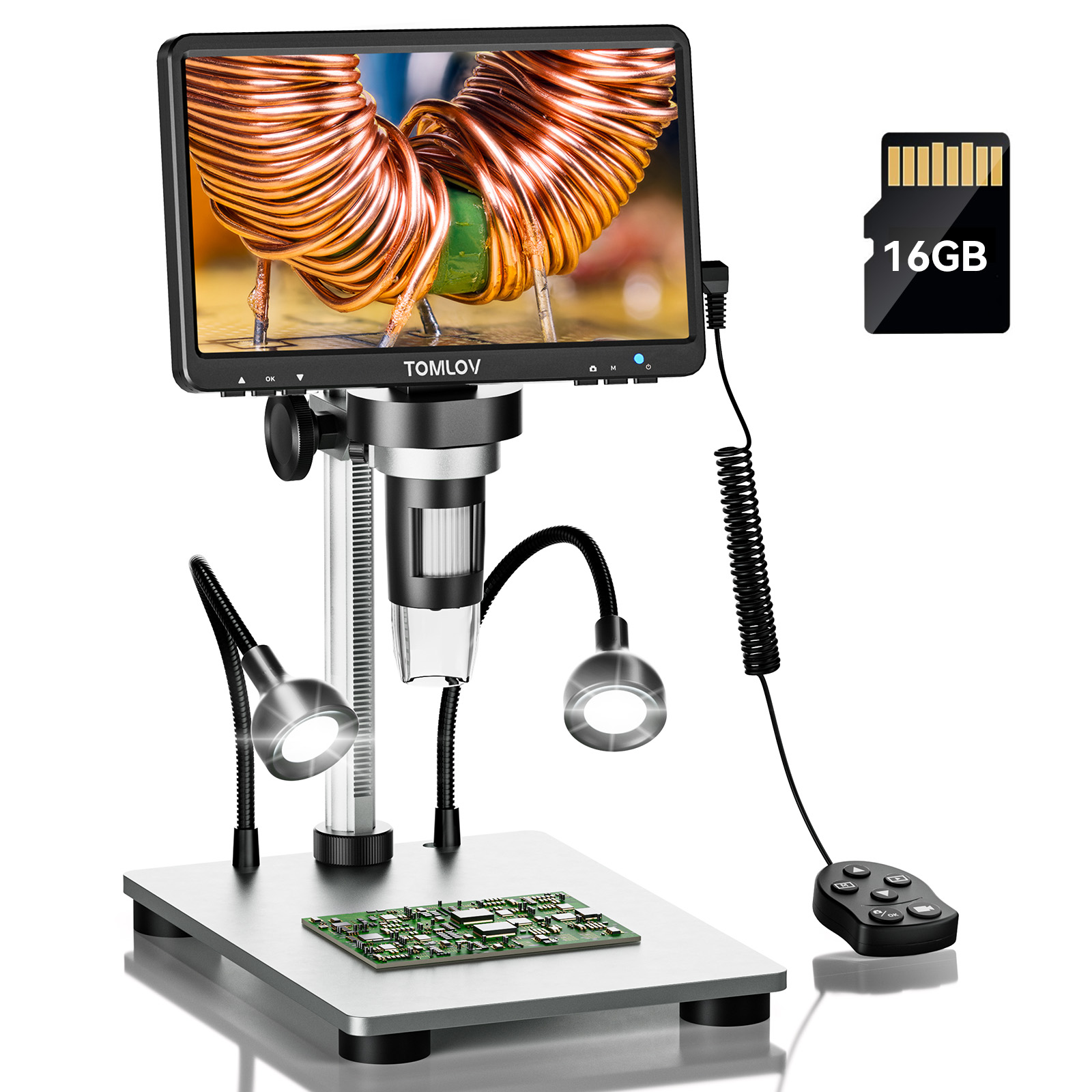 Veterinary Microscope Binocular - TOMLOV 7