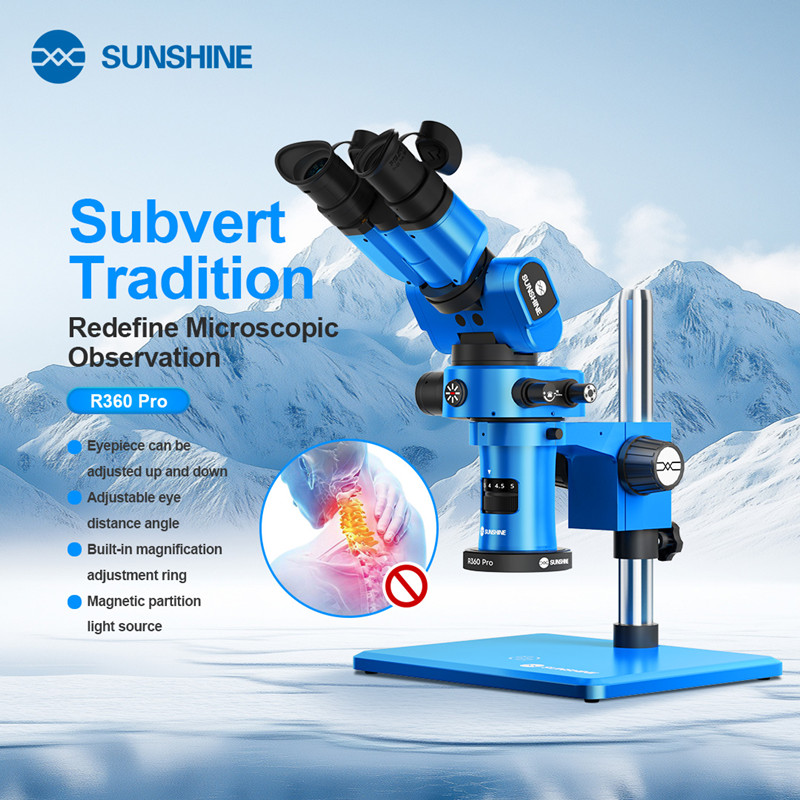 SUNSHINE R360 PRO Electronic T - Veterinary Microscope Binocular review and price