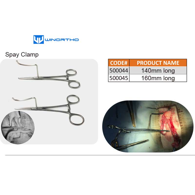 Ovariohysterectomy Spay clamp  - Veterinary Otoscope review and price