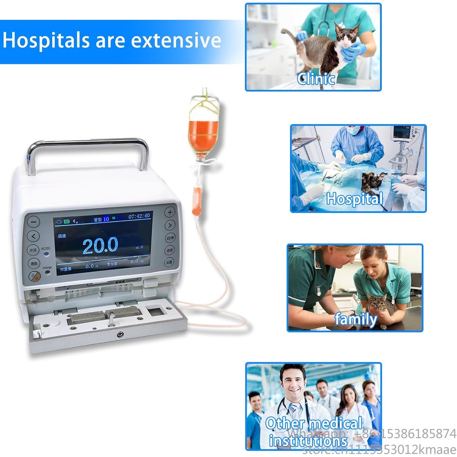 Vequyn Portable Veterinary IV  - Veterinary Infusion Pump review and price
