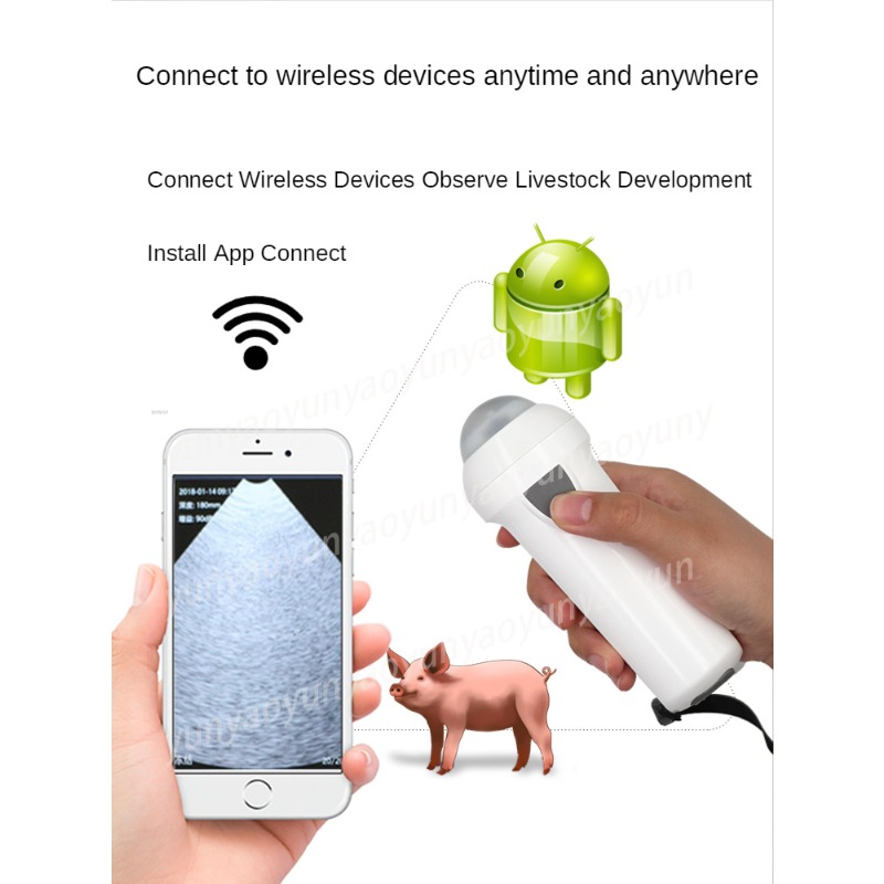 Wireless Mechanical Veterinary - Livestock Ultrasound Pregnancy review and price