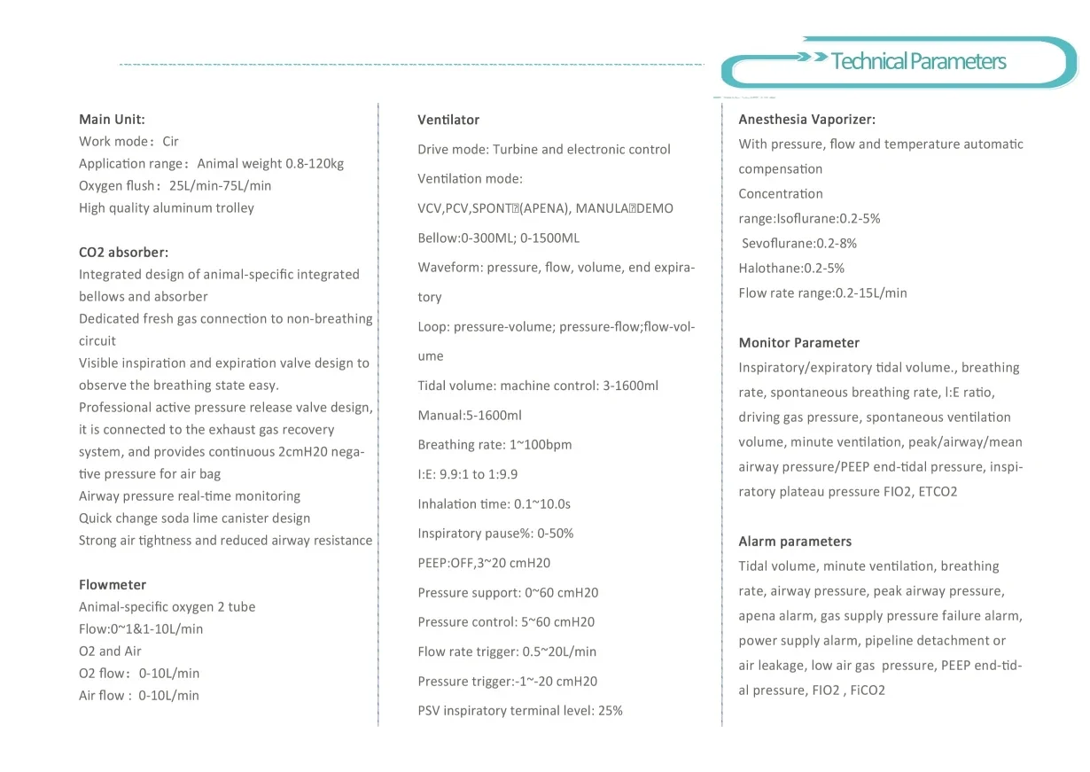 DA1200V9 Intelligent Pet Respi - Veterinary Anesthesia Machine review and price