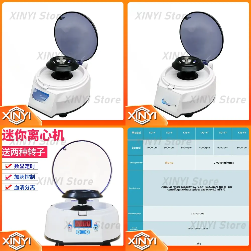 Mini Palm Centrifuge for LXJ-6 - Veterinary Centrifuge Lab review and price